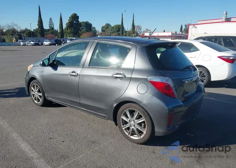 2014 Toyota Yaris Se (Tmc/Cbu Plant) из США, поврежденный, VIN JTDKTUD37ED589771